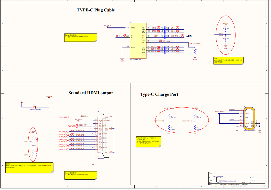 CS5267设计USB Type-C转HDMI电子电路图_typec转hdmi转接头-CSDN博客