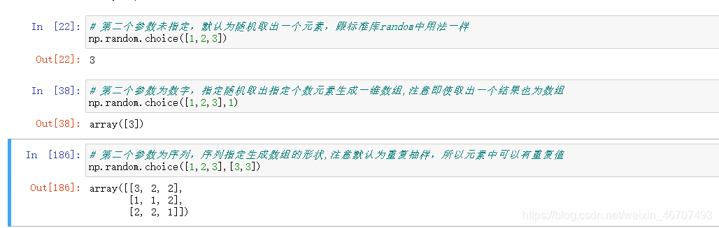 python:标准库中的random模块跟numpy中的random模块的choice,sample,shuffle函数的区别_orda ...