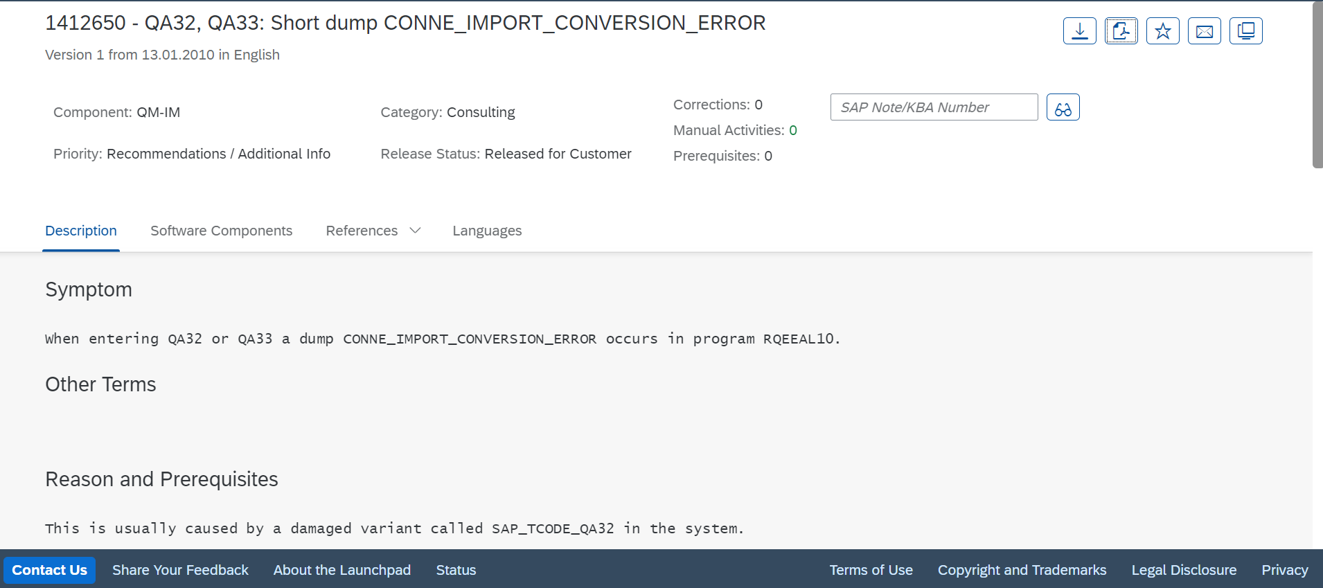 SAP QA32 Short dump CONNE_IMPORT_CONVERSION_ERROR_sap conversion errorCSDN博客
