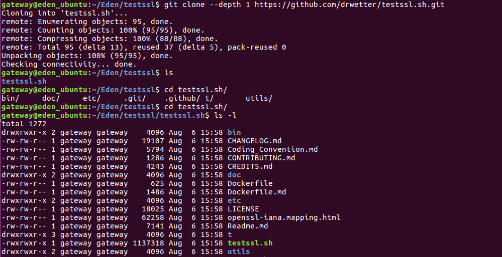 testssl.sh 测试TLSCSDN博客