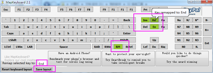 MapKeyboard键盘改键