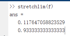 matlab灰度变换函数imadjust、stretchlim