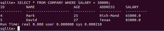 一文掌握SQLite3基本用法