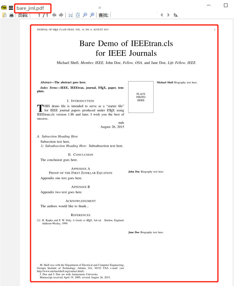 Latex：IEEE Trans期刊Latex模板下载_ieee trans模板CSDN博客