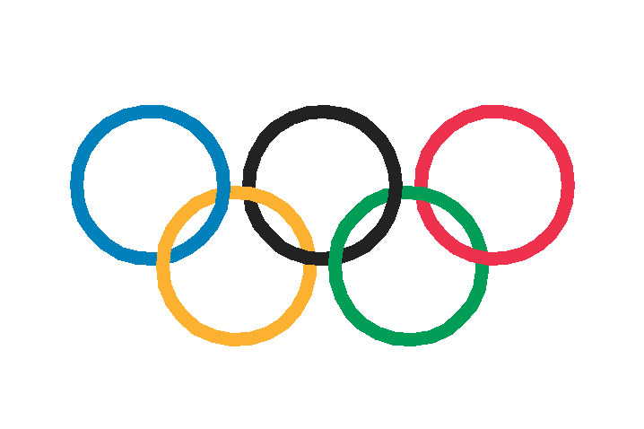 奥林匹克图案怎么画图片