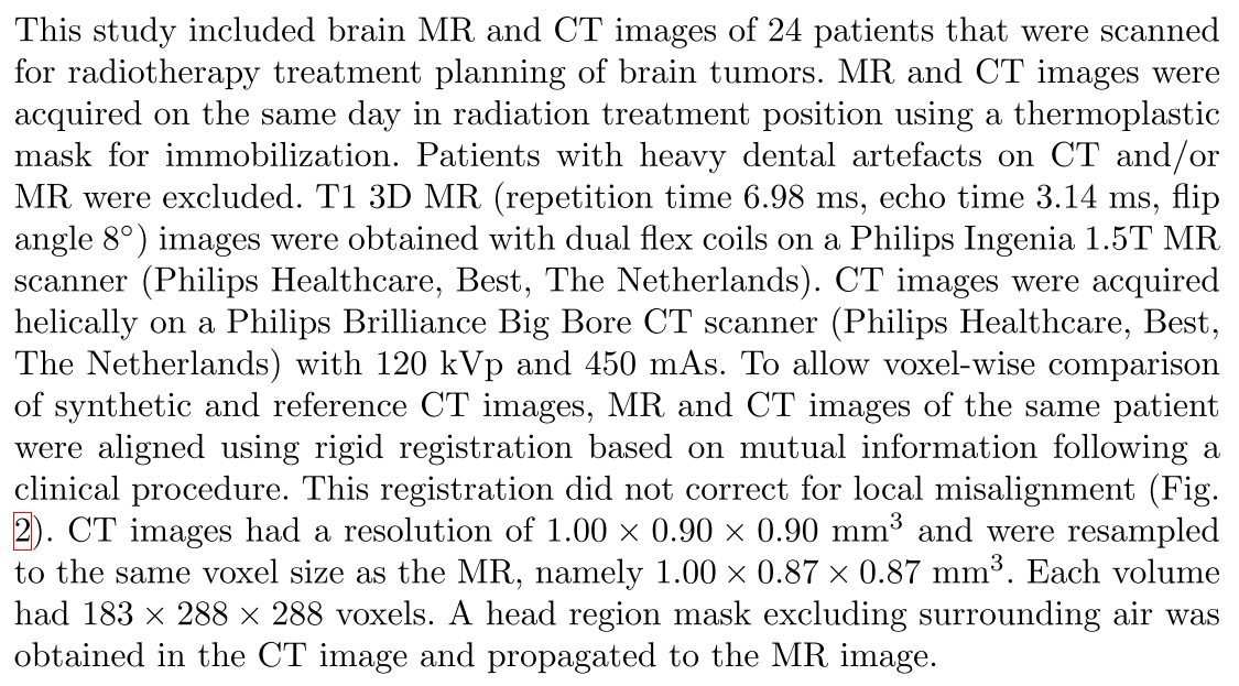 2021-8-14-Deep MR to CT Synthesis using Unpaired Data(MICCAI Workshop ...
