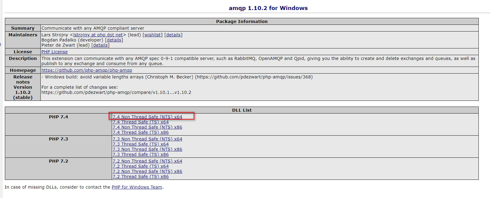 windows环境PHP使用RabbitMq安装amqp扩展_windows mq扩展安装-CSDN博客