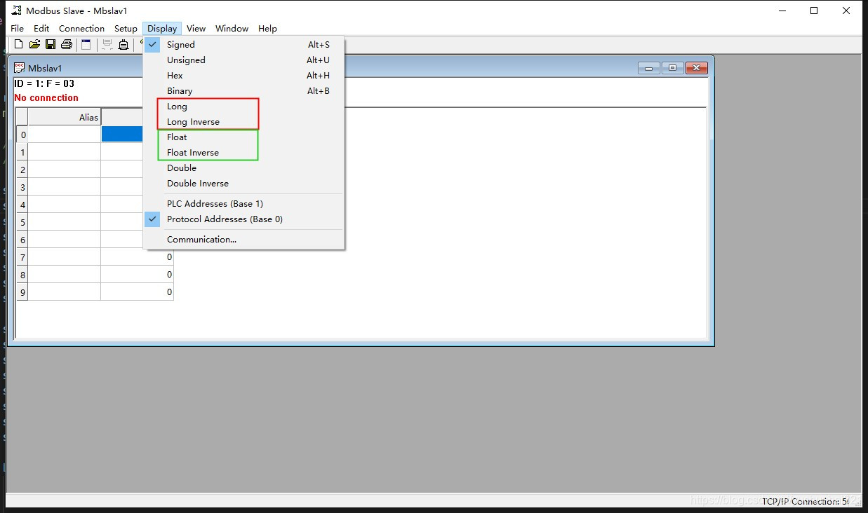 Modbus Float Format C++ modbus 通信中Long与Float数据解析_float inverse-CSDN博客