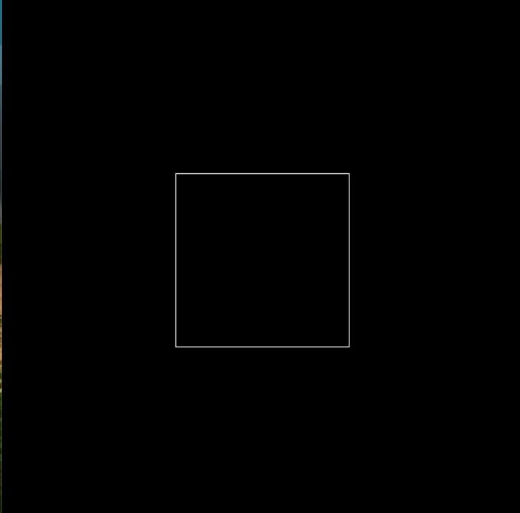 画一个正方形_getch();//暂停,等待键盘输入closegraph();//关闭画布窗口ret