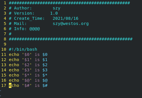 Linux中shell脚本的变量