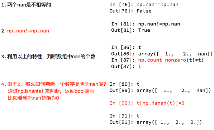 数据分析 Numpy Nan和常用统计方法 Ouat2018的博客 Csdn博客