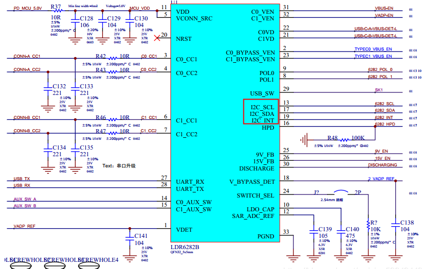 双USB type-C盲插接口便携显示器的解决方案（3K/4K显示屏适用）