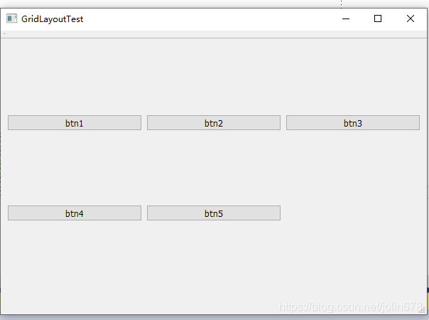 QGridLayout(表格布局)详细使用说明-CSDN博客
