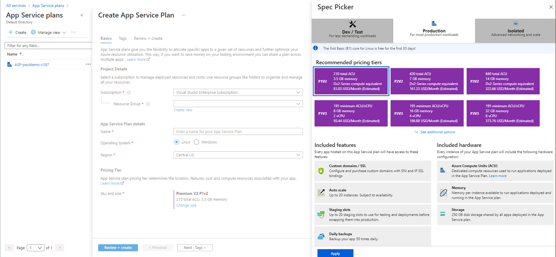 Azure App Service Plan-CSDN博客