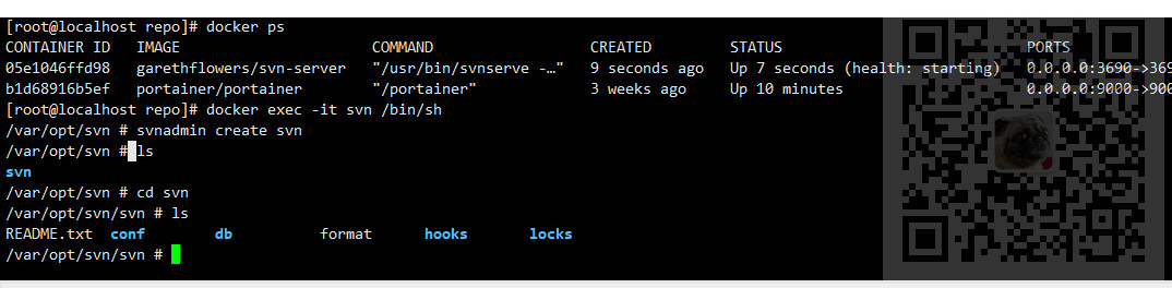CentOS7中使用Docker安装SVN以及配置账号权限