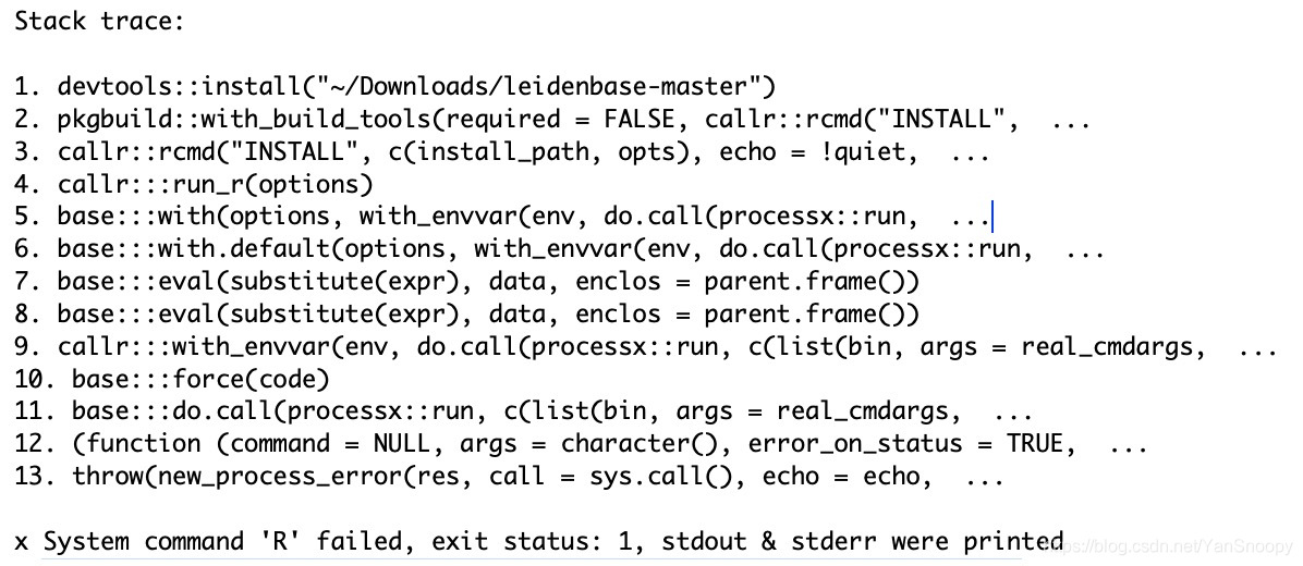 System Command R Failed Exit Status 1 Stdout Stderr Were Printed leidenalg R System Command R Failed Exit Status 1 Stdout Stderr Were Printed leidenalg R
