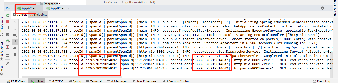 MDC实现RestTemplate、okHttp的请求方式日志traceId链路跟踪