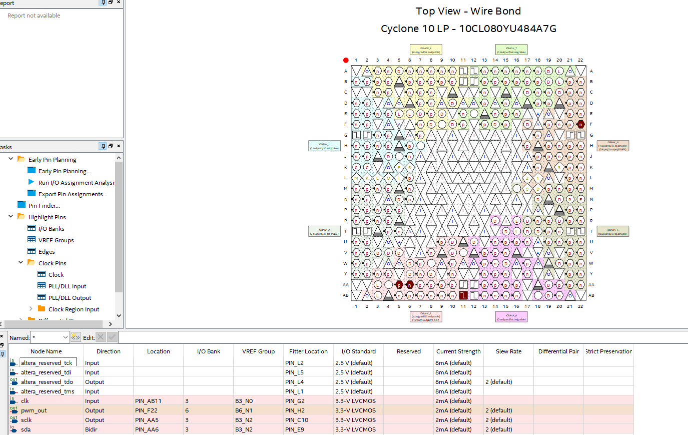 altera_reserved_tck pin assignment