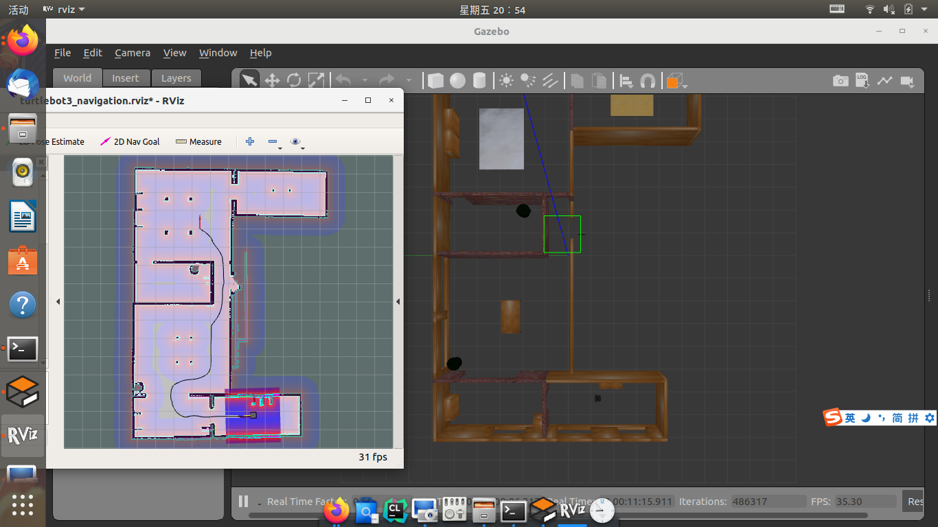 ROS turtlebot3+gazebo SLAM建图、导航仿真_noetic+ros+slam3视觉导航-CSDN博客