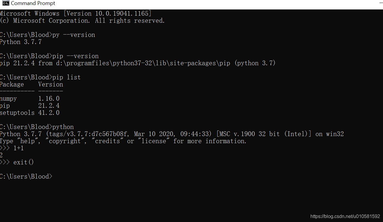 windows10: Python 在Python Prompt、Command Prompt、 IDLE(Python Shell)之间的 ...
