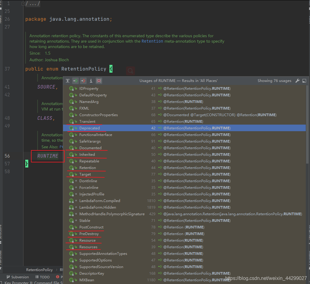 【Java注解】@Retention的作用和@Target注解的说明以及使用方法_java annotation target ...