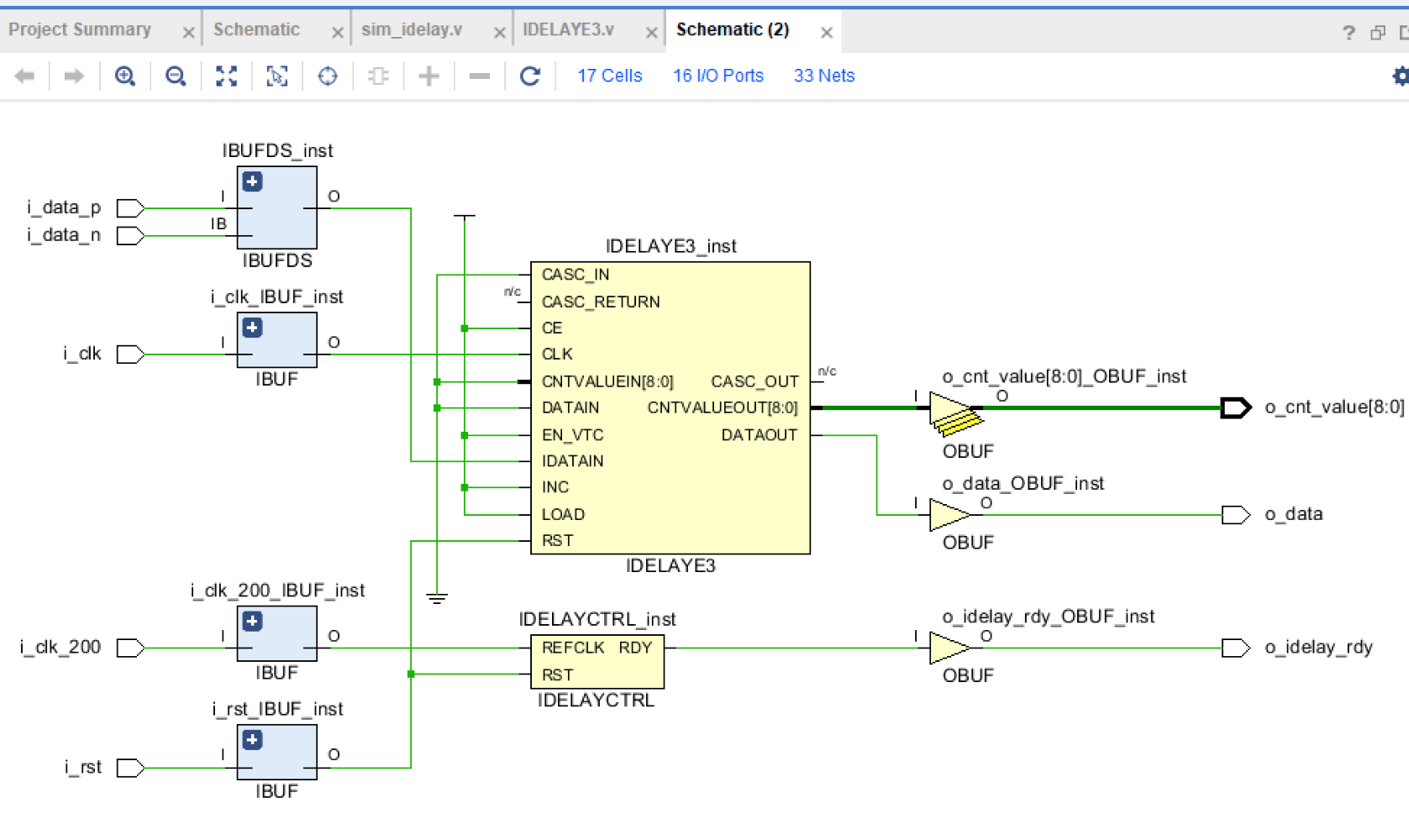 Ultrascale selectio 仿真之 IDELAYE3和IDELAYCTRL-CSDN博客