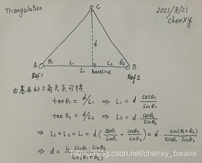 What Are Triangulation Trilateration And Multilateration Chenxy Bwave的专栏 Csdn博客