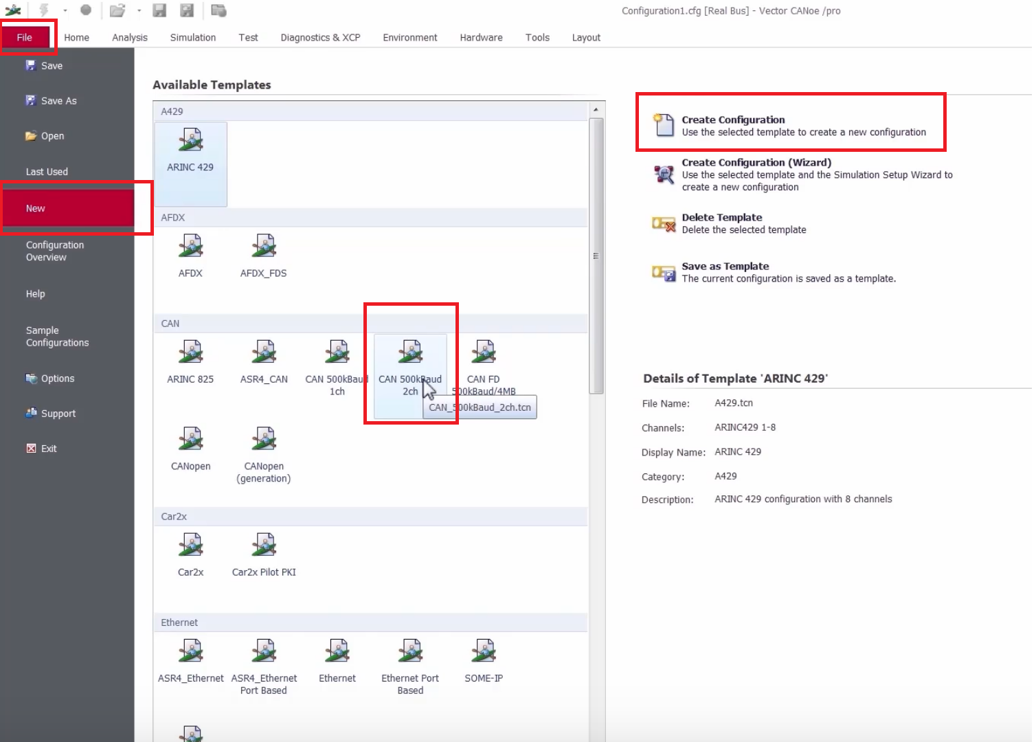CANoe学习笔记(1) 新建工程及通道配置步骤图解_canoe如何配置通道CSDN博客
