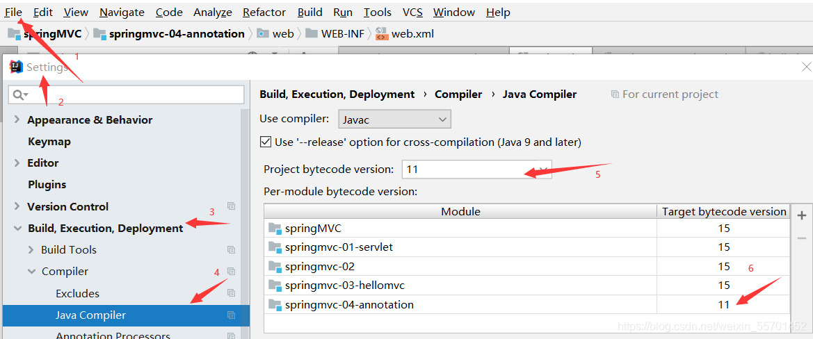 报错java.lang.IllegalArgumentException: Unsupported class file major ...