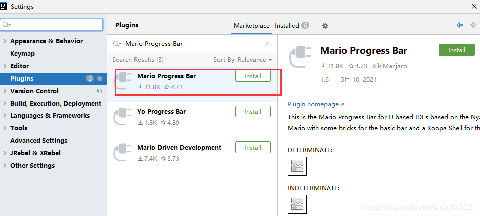 IDEA插件系列(91):Mario Progress Bar插件——马里奥进度条-CSDN博客