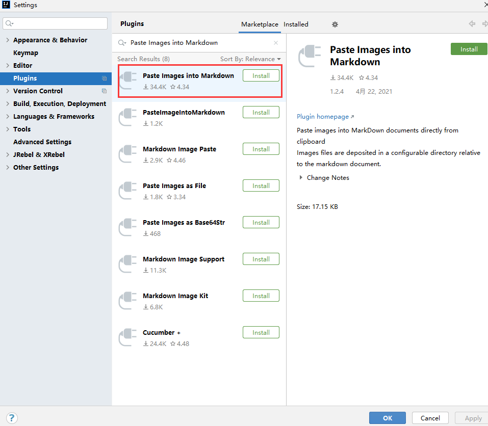 IDEA插件系列（93）：Paste Images into Markdown插件——复制图片到markdown文件中CSDN博客