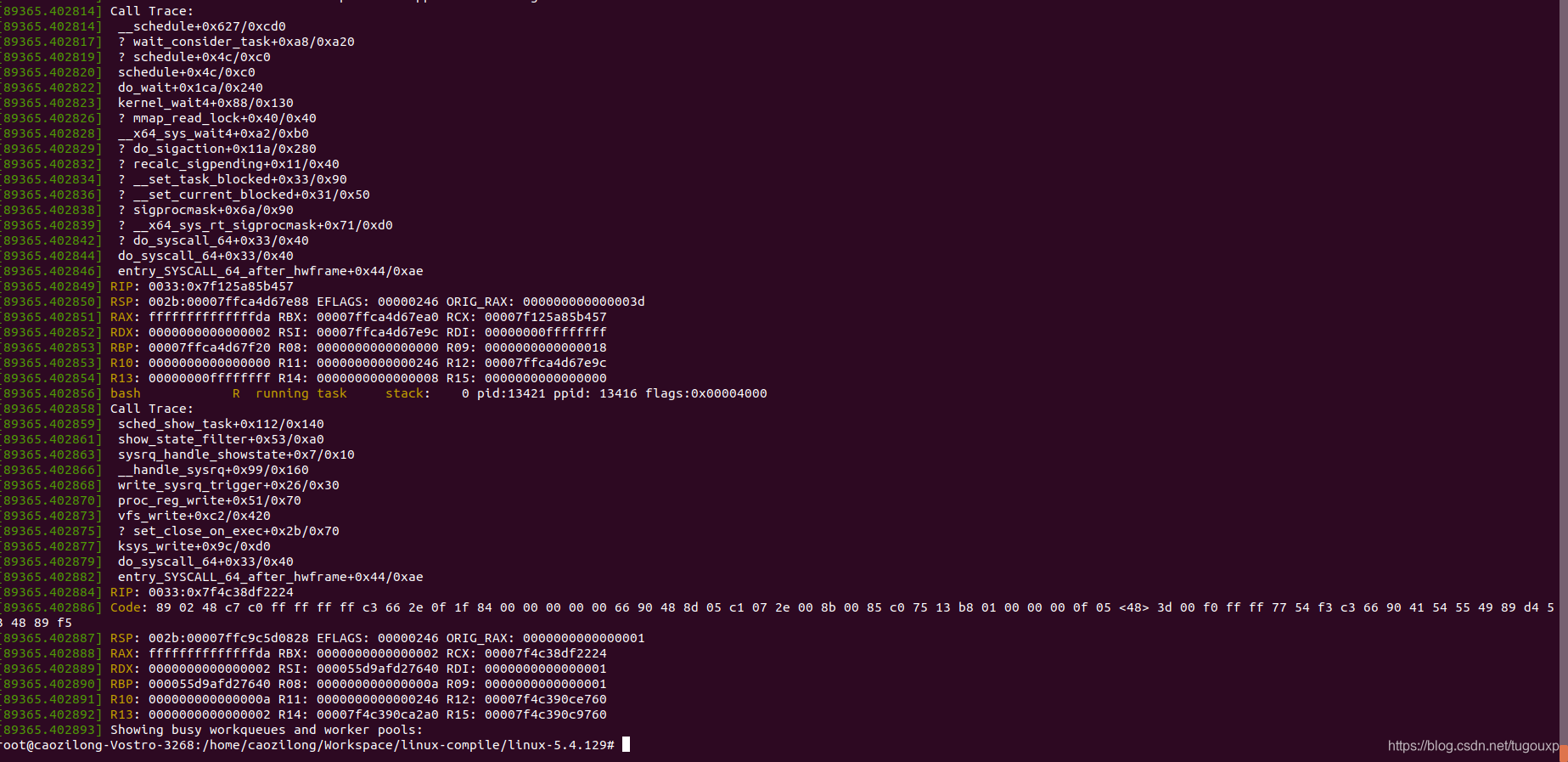 Linux内核sysrq调试调优_echo c sysrq-CSDN博客