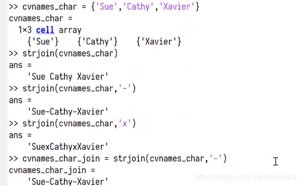 matlab学习20210823_matlab string转char-CSDN博客