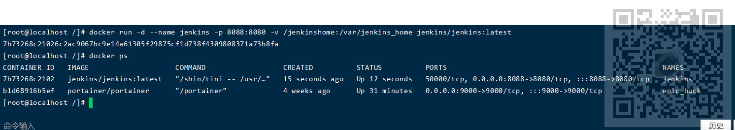 CentOS中使用Docker安装Jenkins