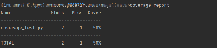Python使用Coverage进行代码覆盖率统计_coverage只算方法覆盖率-CSDN博客