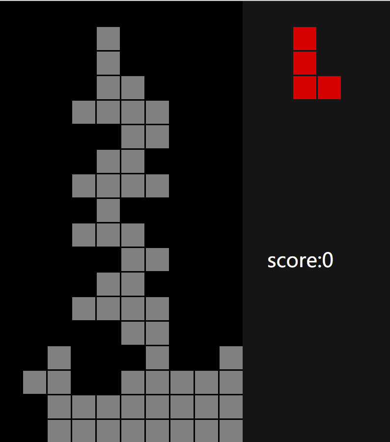 《JavaScript100例|01》之javaScript实现俄罗斯方块，唤起了女朋友儿时的回忆！