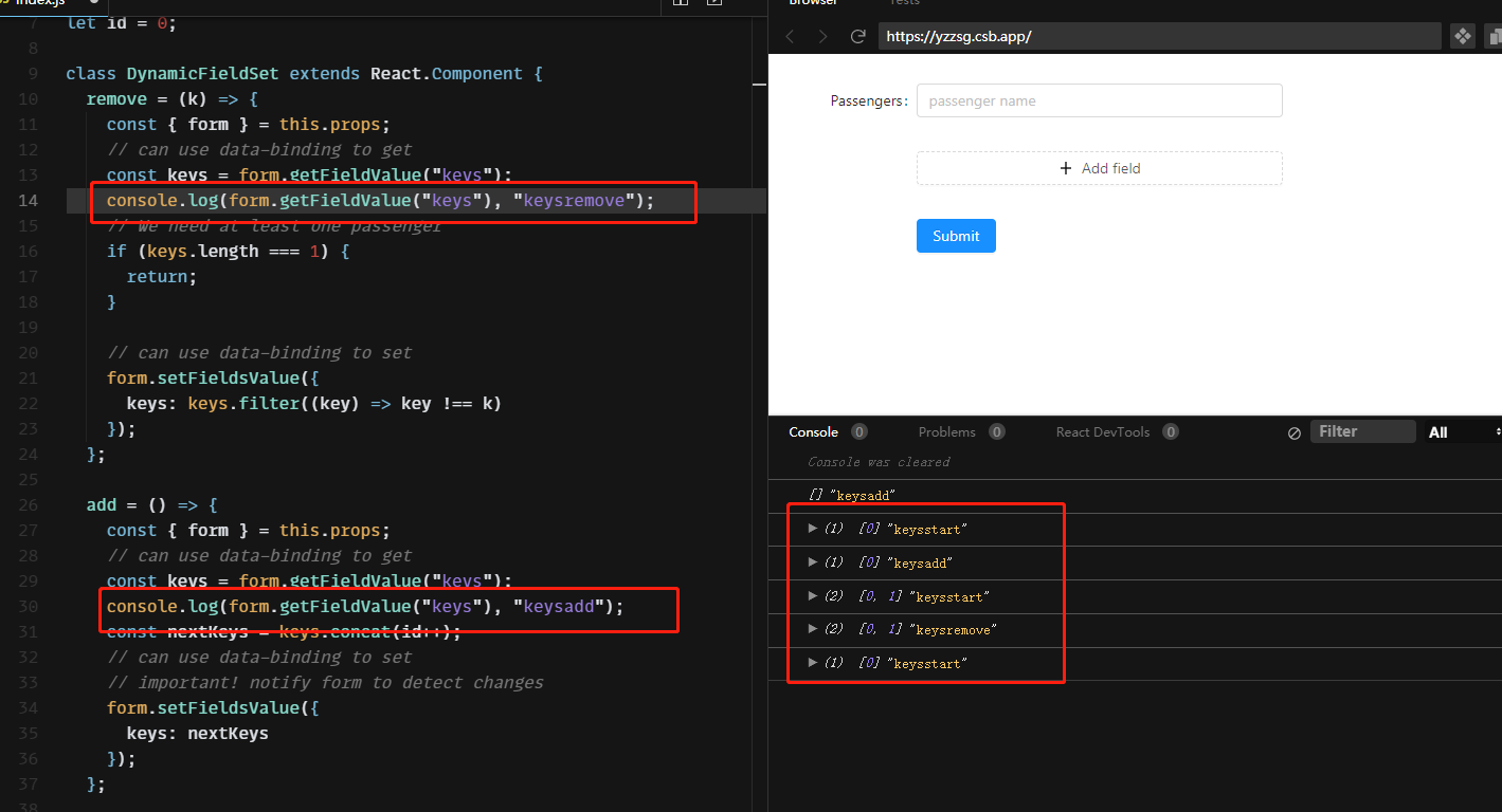 React开发（135）:ant design学习指南之form中动态form新增删除