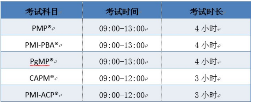 pmp考试须知注意事项
