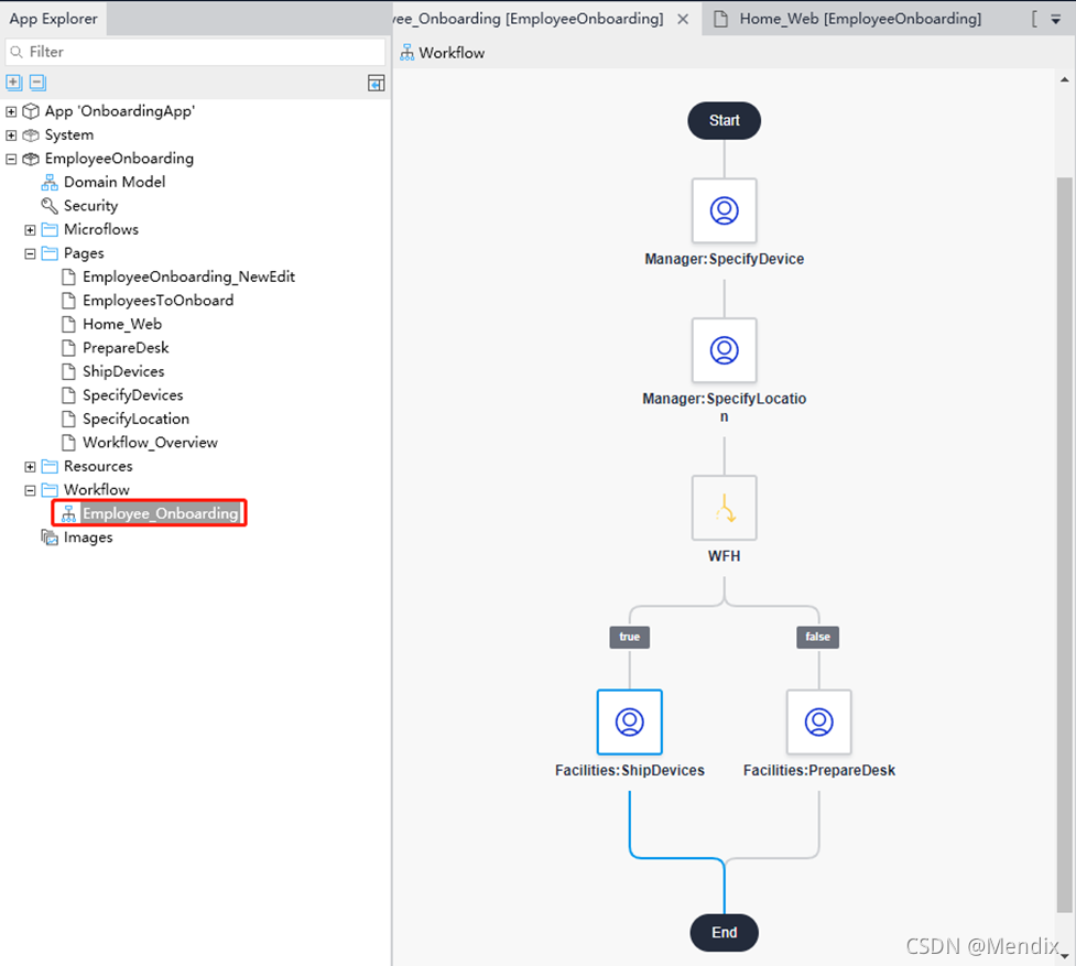 Mendix基于Workflow实现员工入职流程应用场景_mendix workflow-CSDN博客