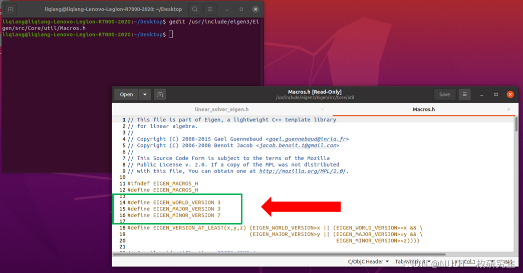 Ubuntu Eigen Ubuntu Eigen3