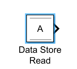 Simulink仿真模块 - Data Store Read