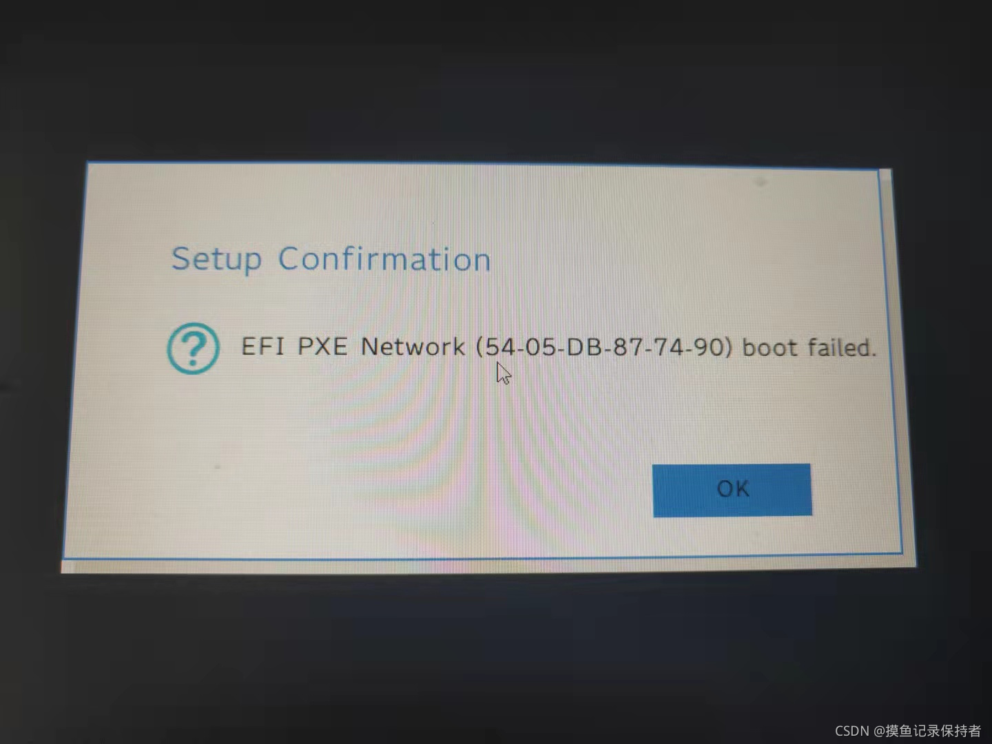妹子的笔记本开机出现SetUp Confirmation 交给我处理...-CSDN博客