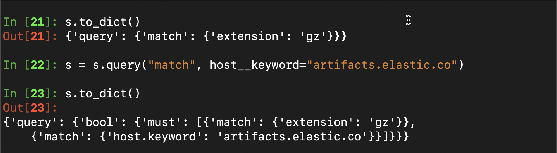 Elasticsearch:使用 Python elasticsearch-dsl-py 库对 Elasticsearch 进行查询 ...