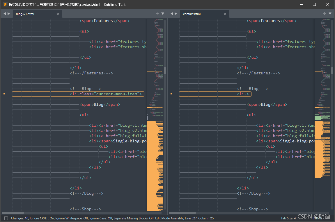 Sublime Text 4 设置_sublime中英文字体-CSDN博客