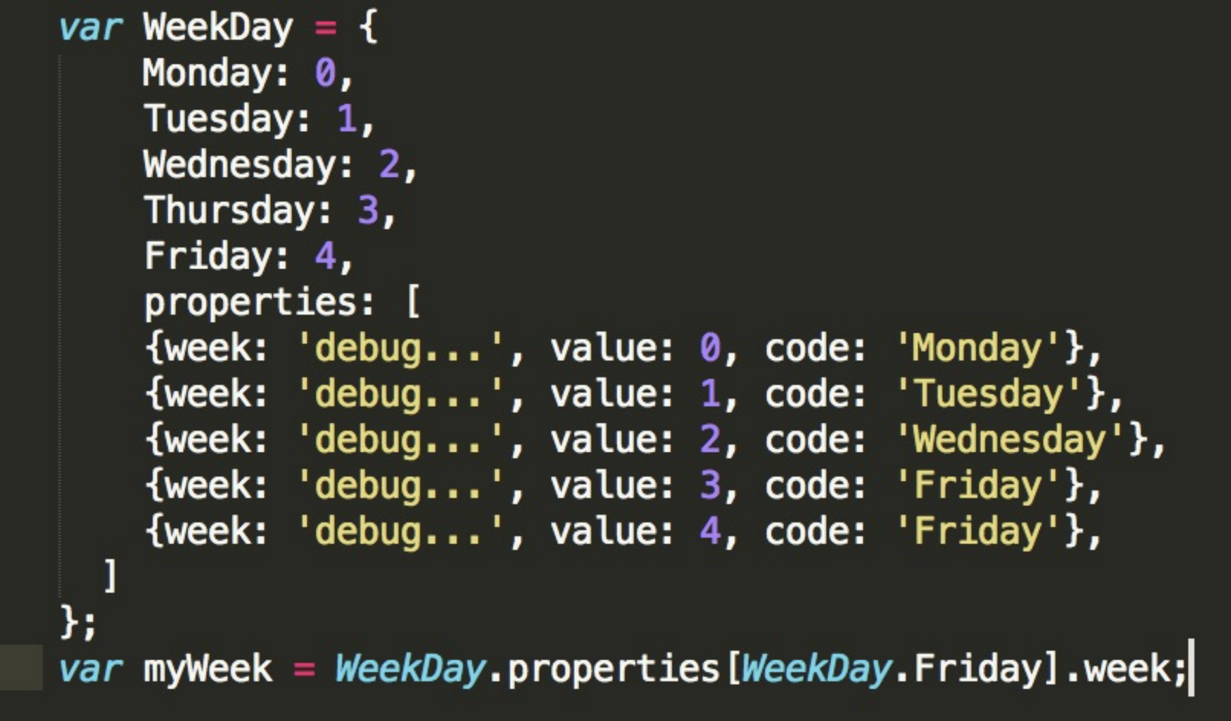 JS ‘ENUM‘ js中使用枚举_js enumCSDN博客
