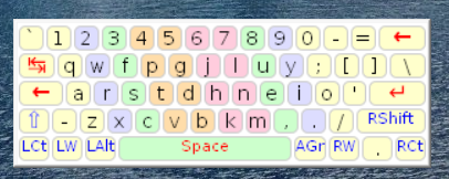 老铁你这什么键盘布局当然是colemak