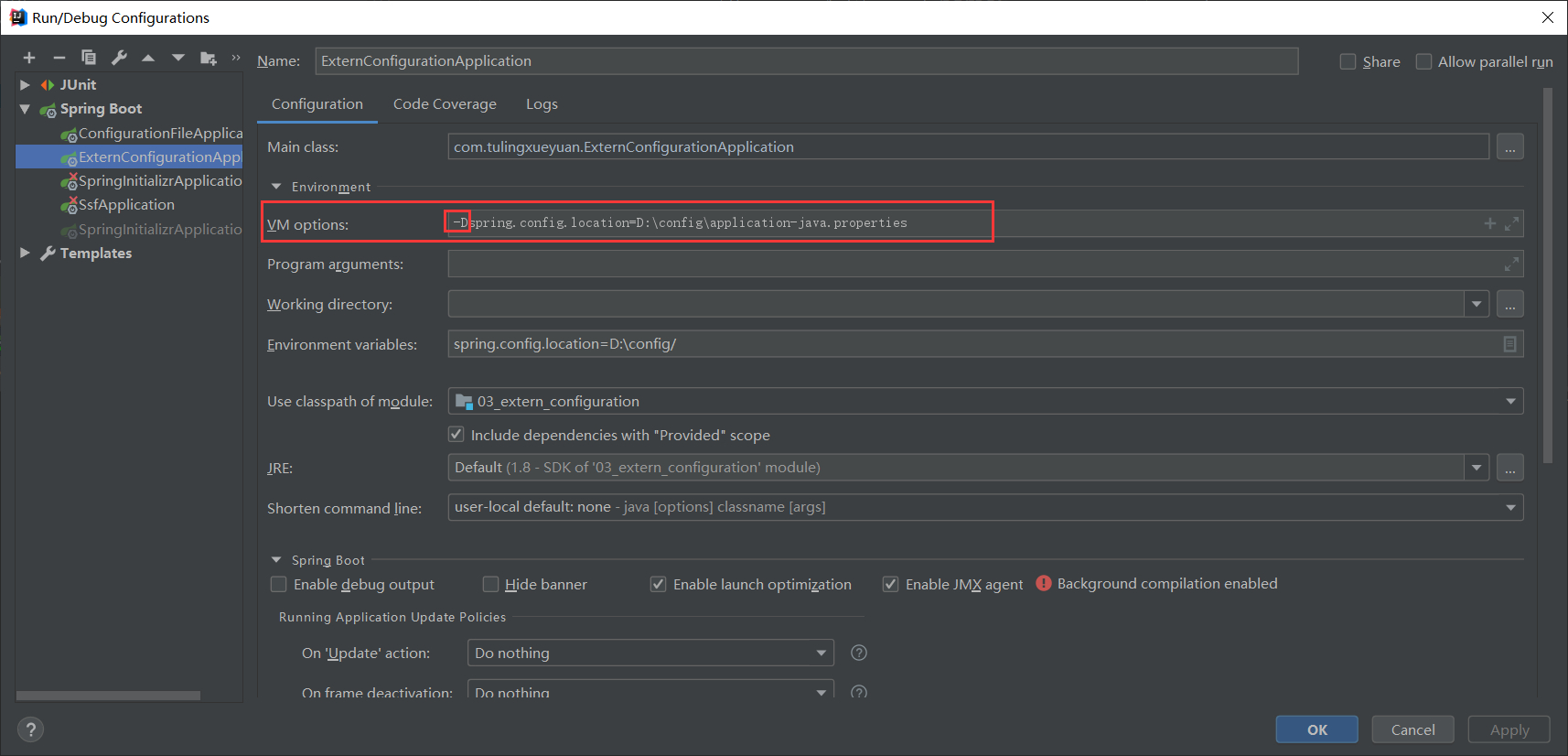 Spring Boot的配置文件_spring 配置文件当中则表示模块的根目录CSDN博客