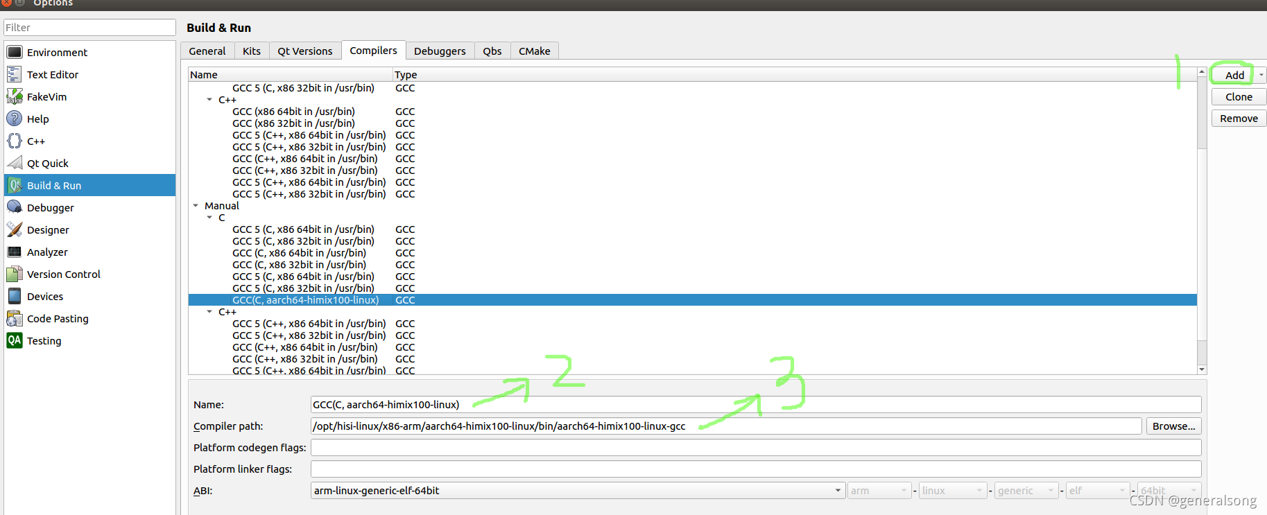 Ubuntu1604上使用Qt远程调试arm开发板_qt 添加device远程板子-CSDN博客