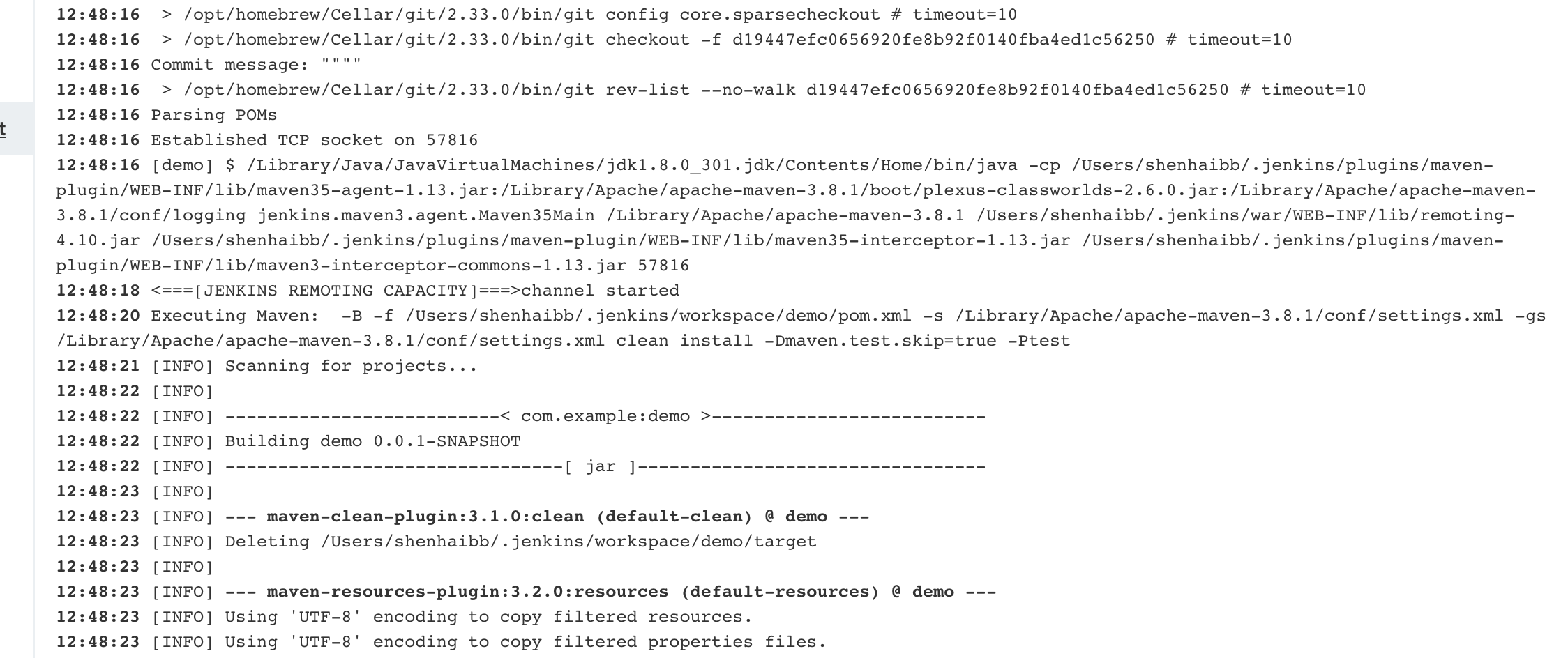 jenkins_this failure was cached in the local repository anCSDN博客