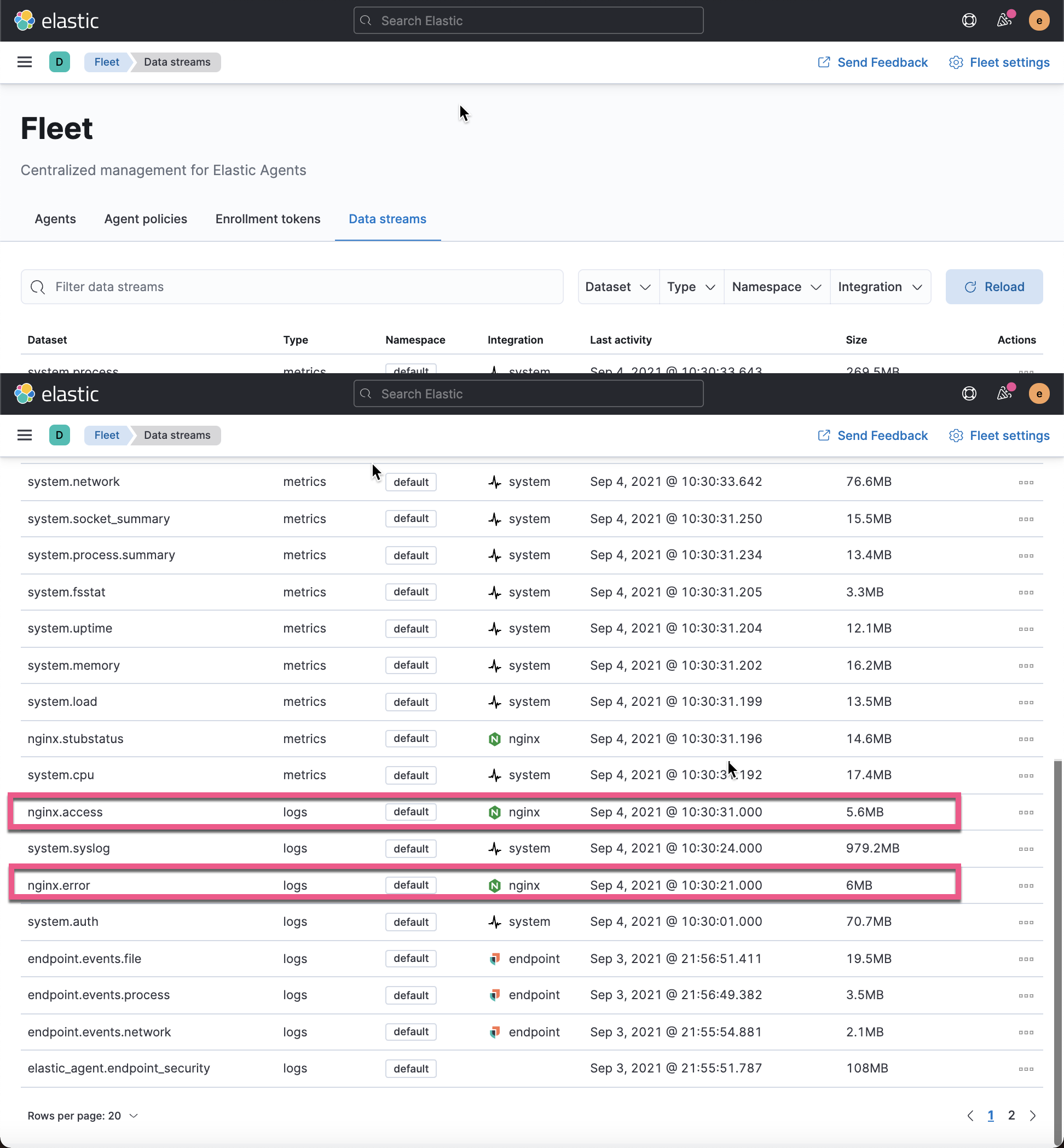 Observability：运用 Fleet 来轻松地导入 Nginx 日志及指标